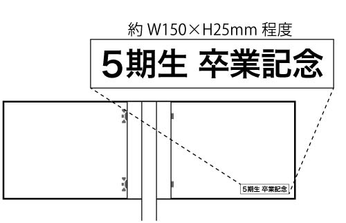 裏面文字印刷